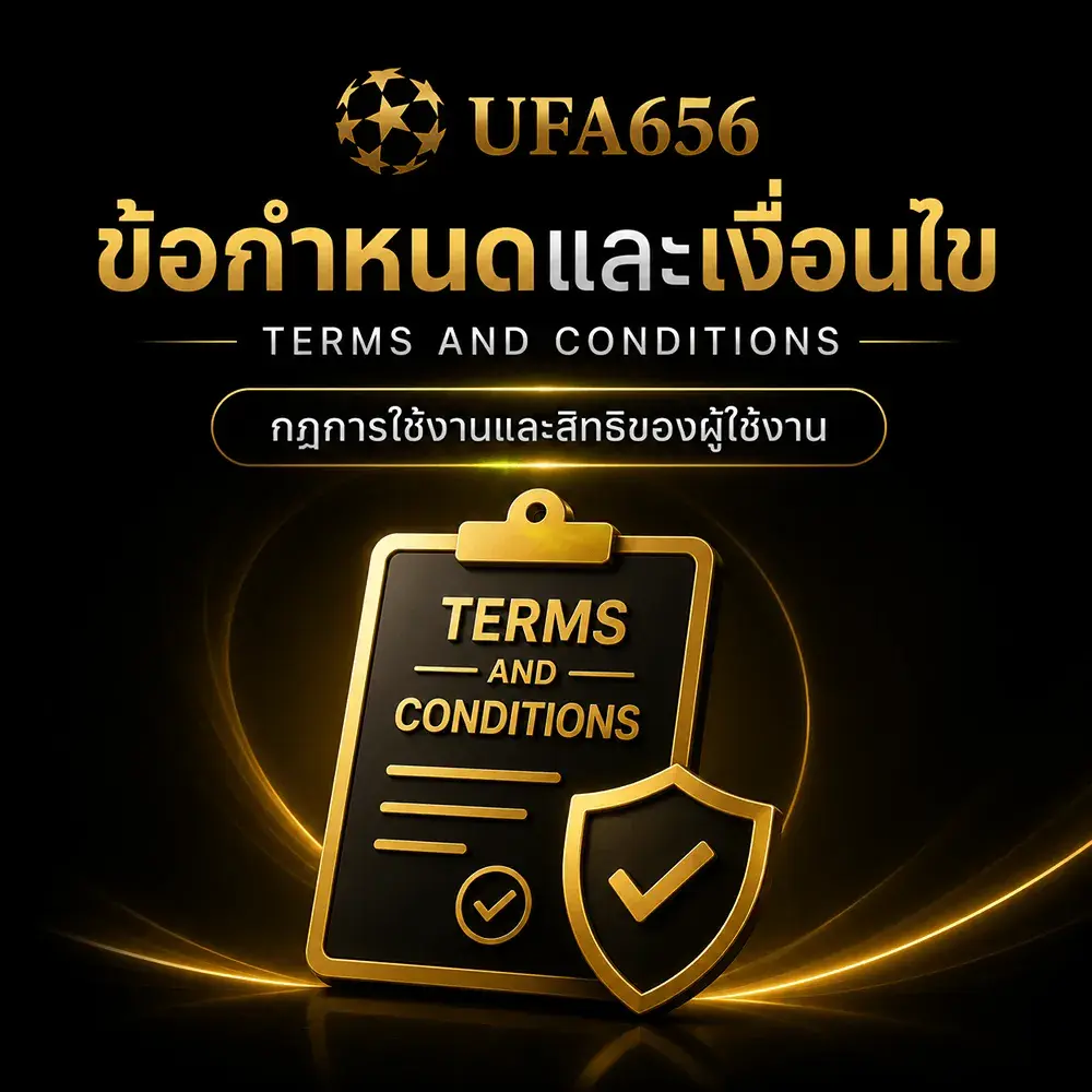 Terms And Conditions UFA656